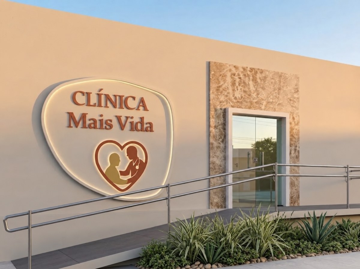 Fachada da Clínica Mais Vida em Pedro Velho